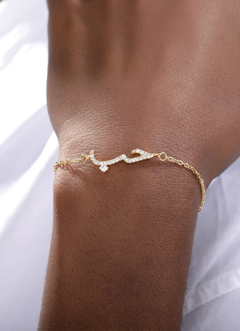 Bracelet d’amour arabe en cristal